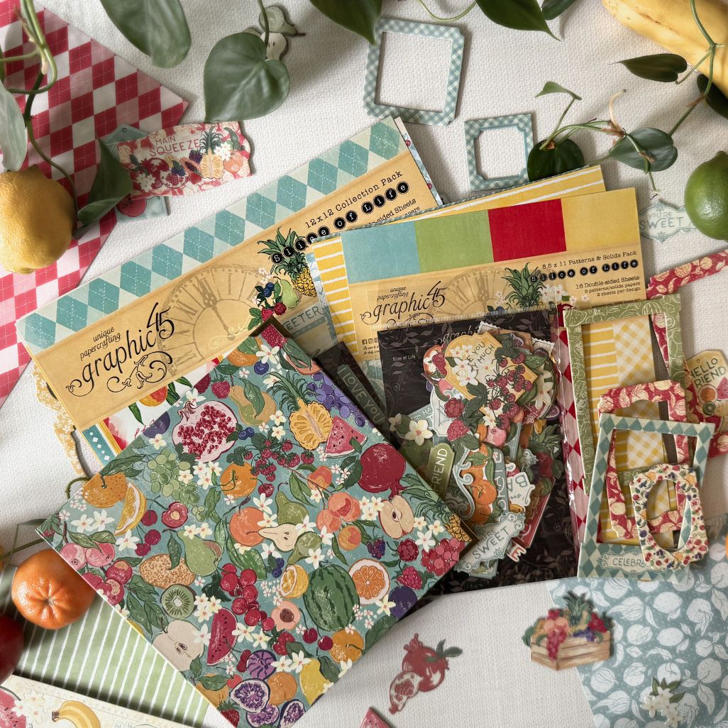 graphic-45-slice-of-life-papier-paket-frucht-8-teilig image 2