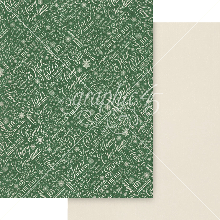 graphic-45-deck-the-halls-8-5x11-motivpapier-weihnachten-16-blatt image 6