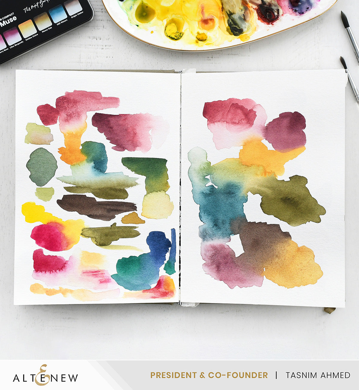 altenew-luxe-watercolor-sketchbook-a5-300g-baumwolle image 4