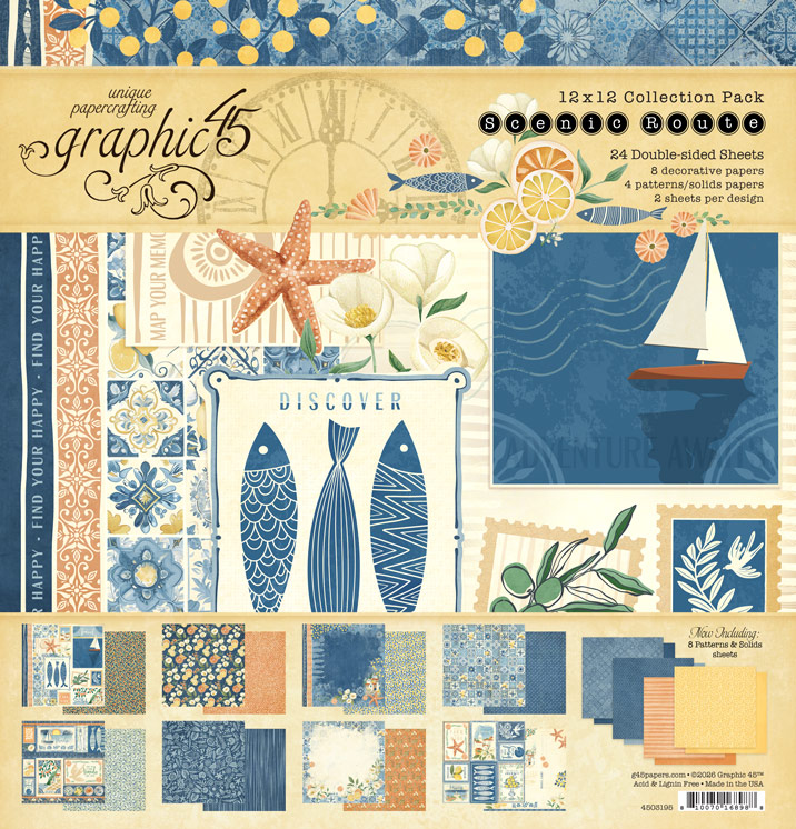 graphic-45-scenic-route-album-kit-mit-box-reisealbum image 5