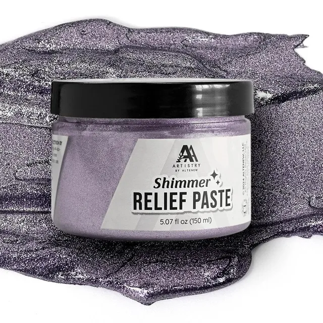 altenew-shimmer-relief-paste-amethyst-strukturpaste-150ml image 1