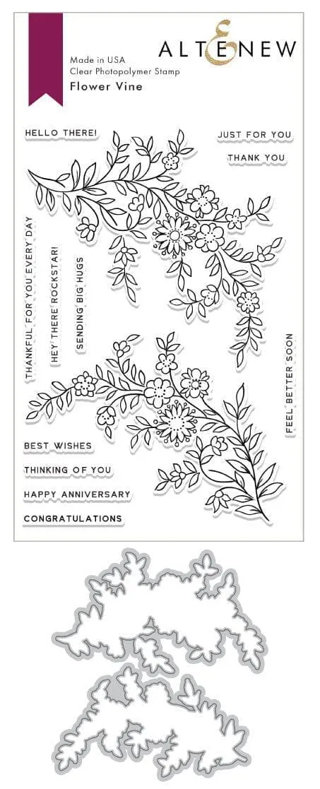 altenew-flower-vine-stempel-stanzen-bundle-blattranke image 1