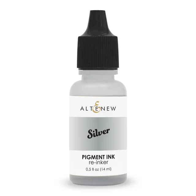 altenew-silver-pigment-ink-reinker-stempelfarbe-silber-15ml image 1