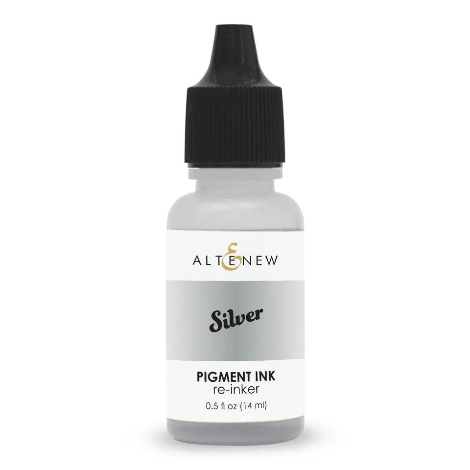 altenew-silver-pigment-ink-reinker-stempelfarbe-silber-15ml image 1