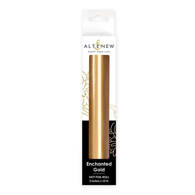 altenew-hot-foil-roll-enchanted-gold-folie-satin-5x15 image 1