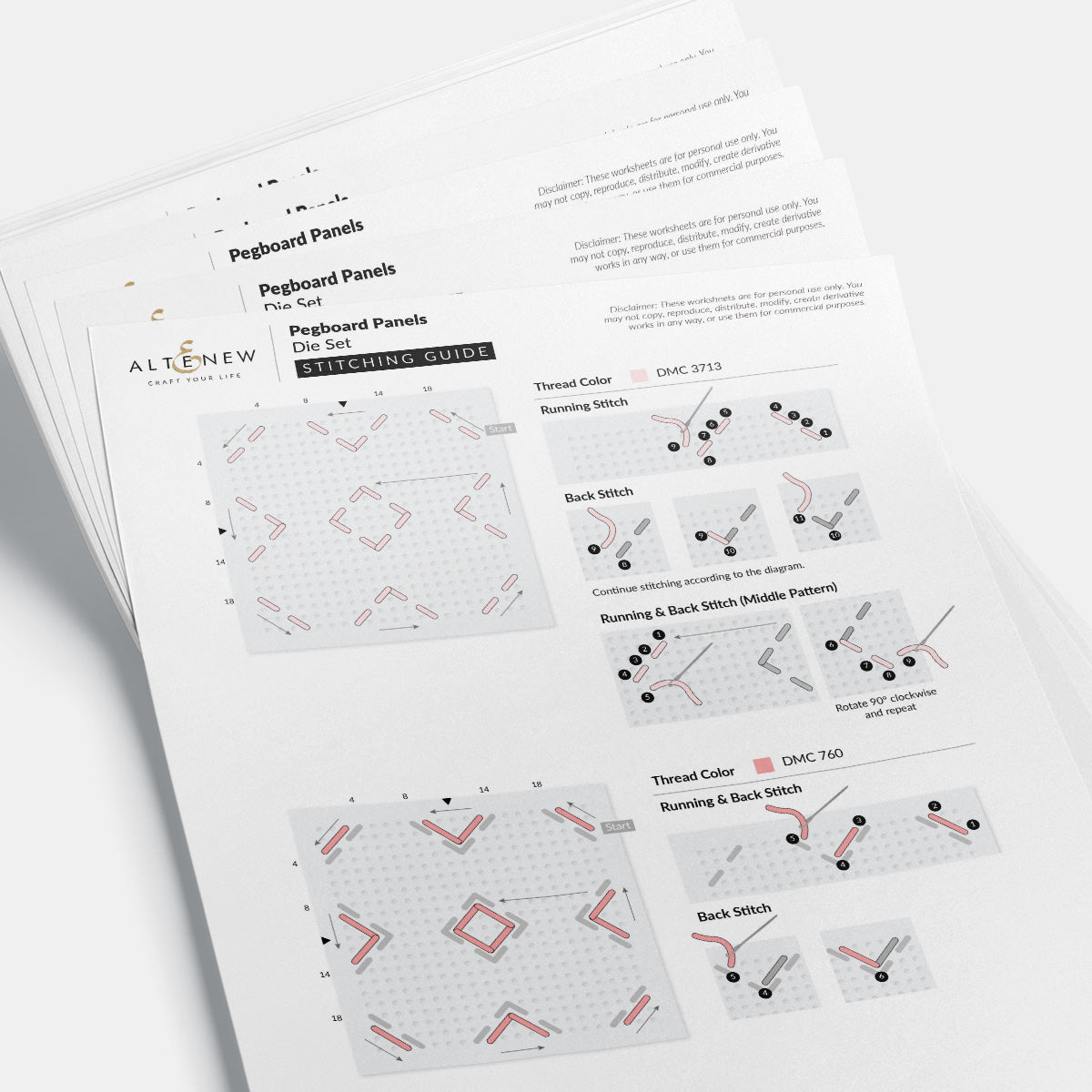 altenew-pegboard-panels-stitching-guide-printable-pdf-stickvorlage image 3