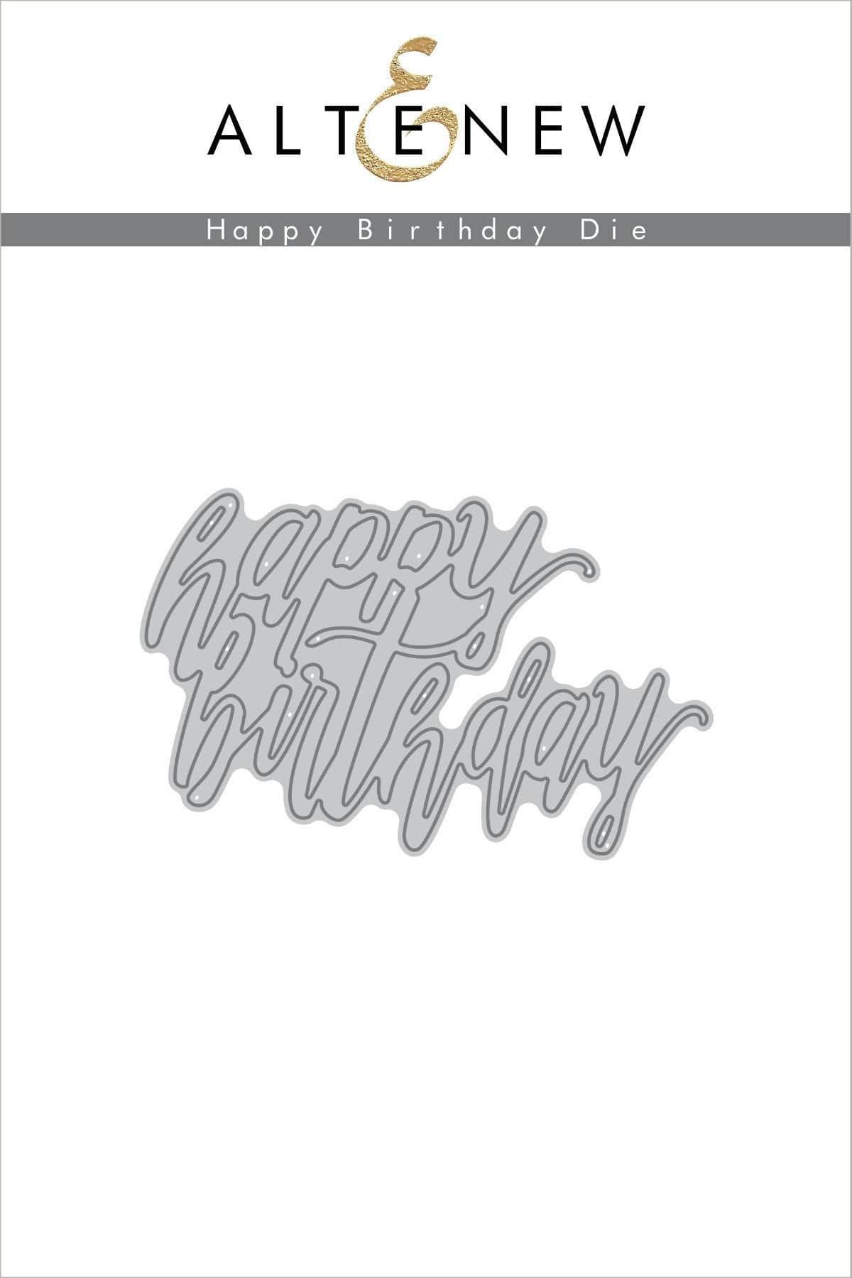 altenew-happy-birthday-stanze-stanzschablone-schriftzug image 1