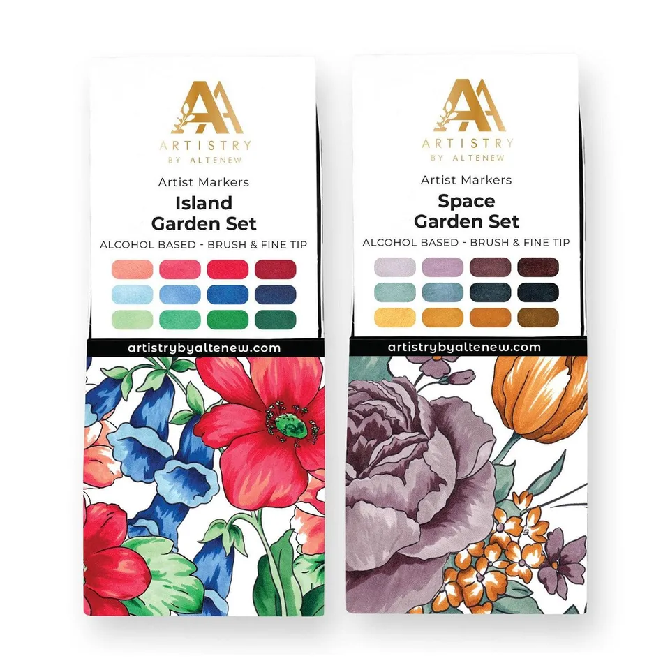 altenew-island-garden-space-garden-alkoholmarker-bundle-24-stifte image 1