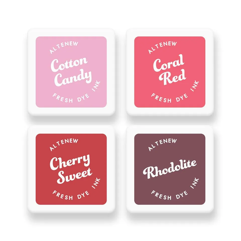 altenew-carnival-magic-fresh-dye-ink-mini-stempelkissen-4er-rot image 1