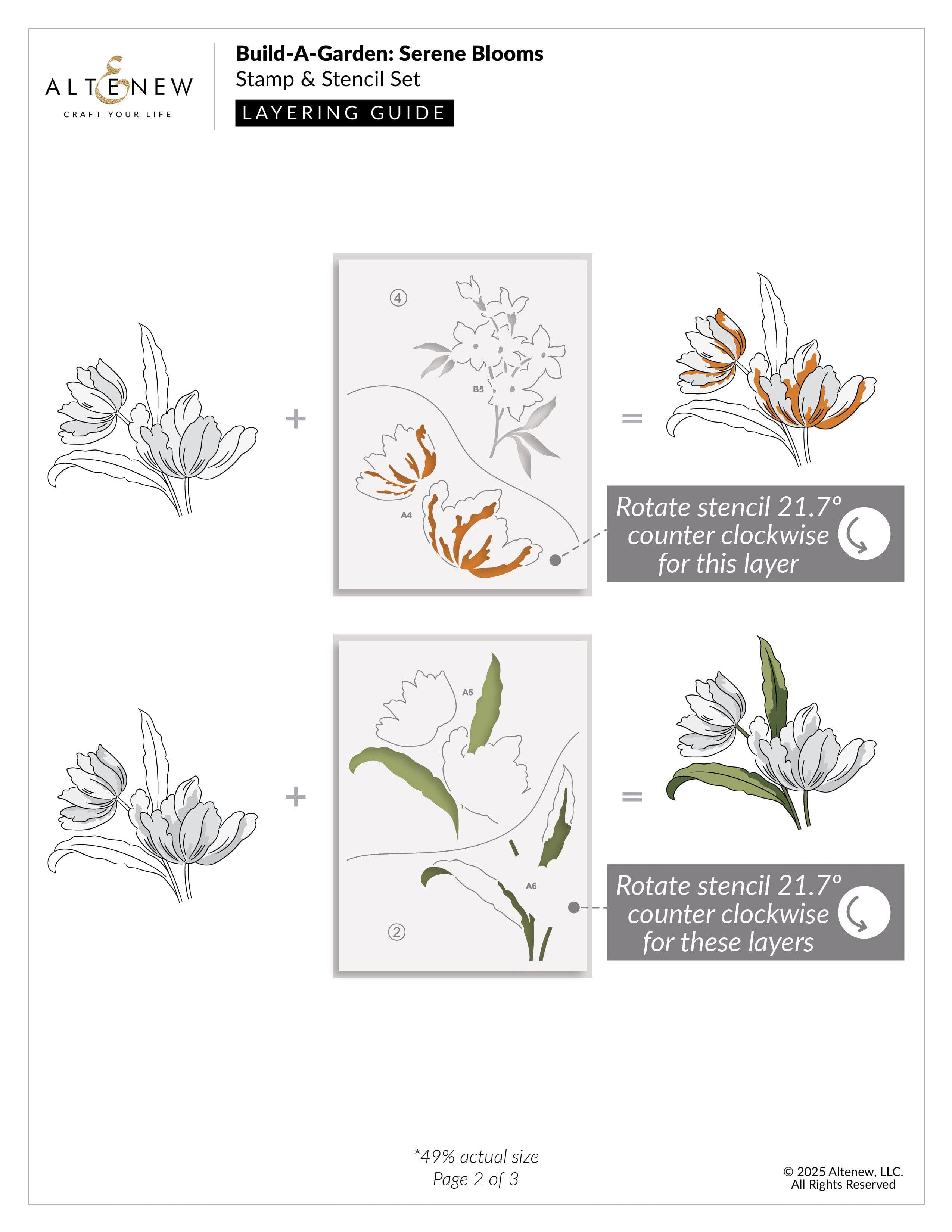 altenew-build-a-garden-serene-blooms-stempel-set-tulpe-3-teilig image 4