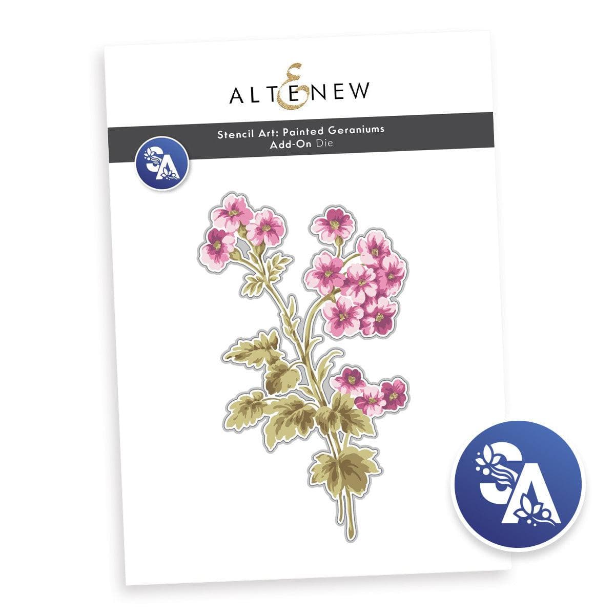 altenew-painted-geraniums-add-on-stanzset-geranie-floral image 1