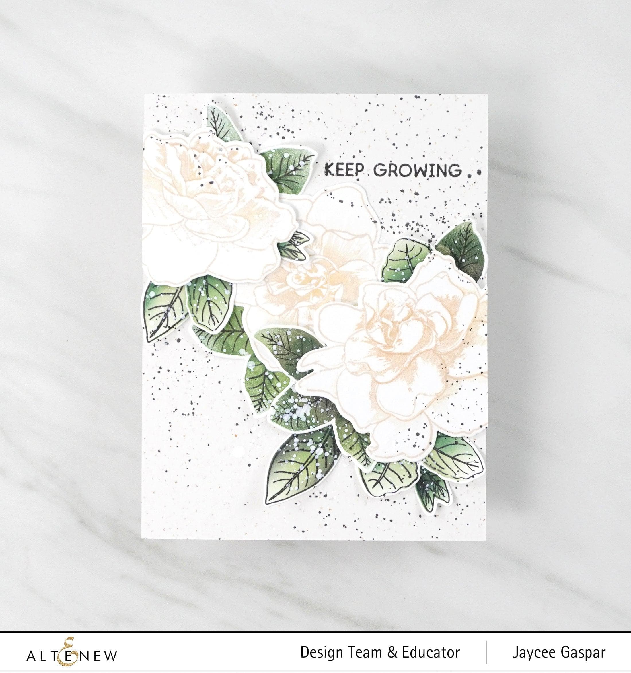 altenew-build-a-flower-gardenia-stempel-stanzen-set image 4