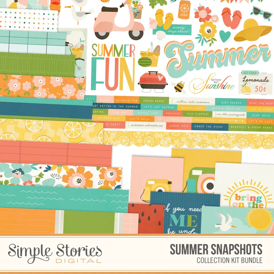 simple-stories-summer-snapshots-digital-kit-download image 1