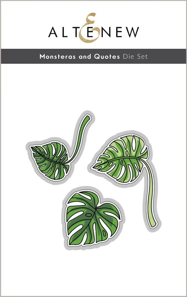 altenew-monsteras-and-quotes-die-stanzformen-bl-tter-3-tlg image 1