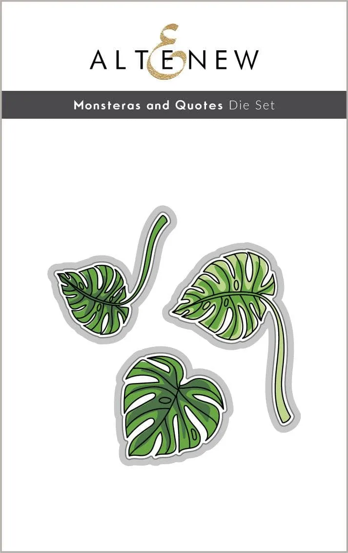 altenew-monsteras-and-quotes-die-stanzformen-bl-tter-3-tlg image 1