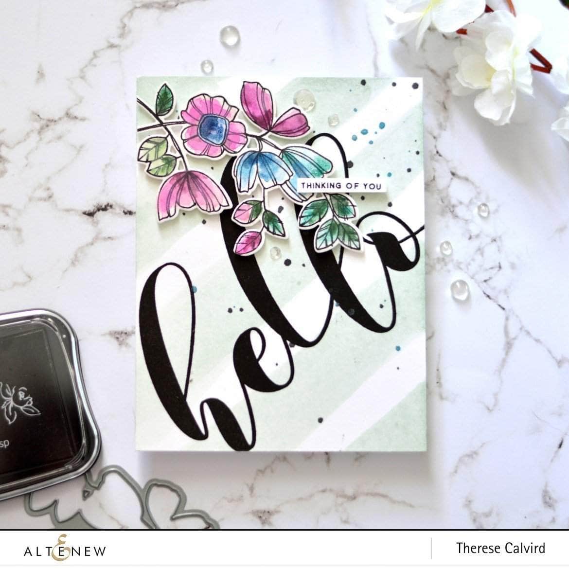 altenew-weekend-doodles-stempelset-blumen-6x8 image 4