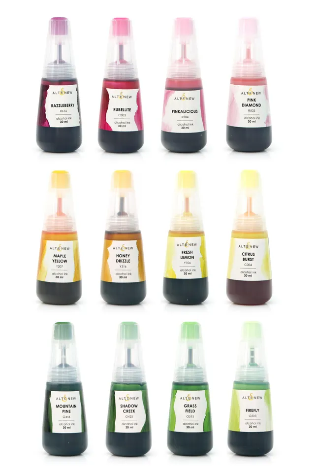 altenew-sunshine-valley-garden-alcohol-ink-bundle-12x30ml image 1