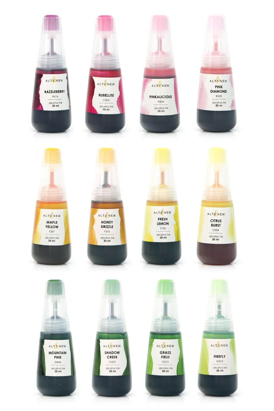 altenew-sunshine-valley-garden-alcohol-ink-bundle-12x30ml image 1