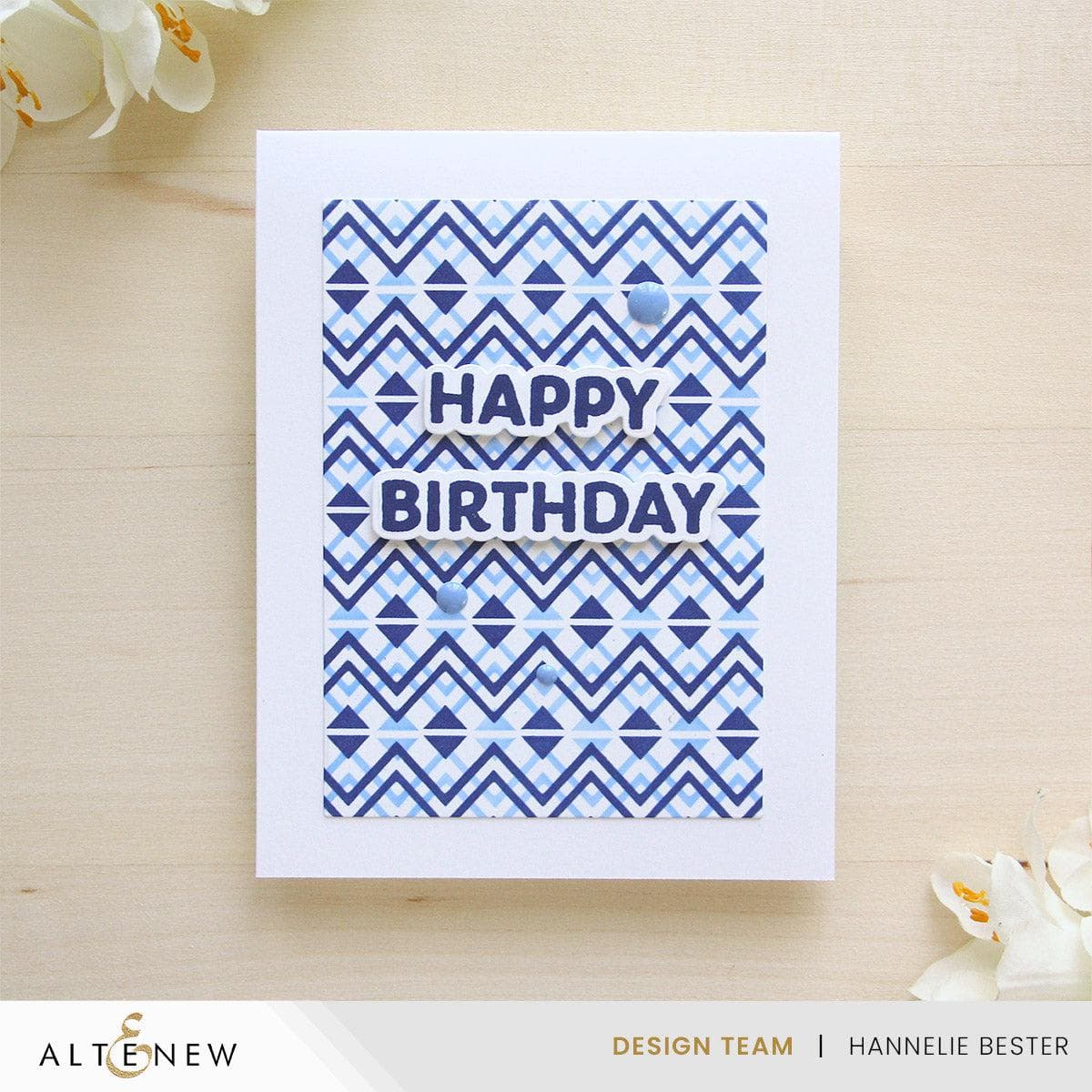 altenew-heritage-chevron-weaves-schablone-6x6-inch-muster image 7