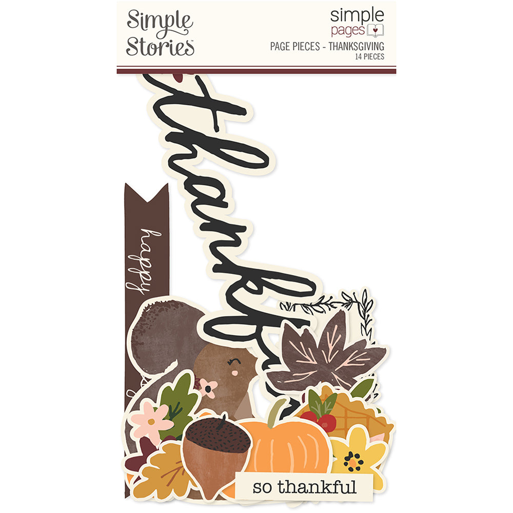 simple-stories-simple-pages-thanksgiving-die-cuts-14-teile image 1