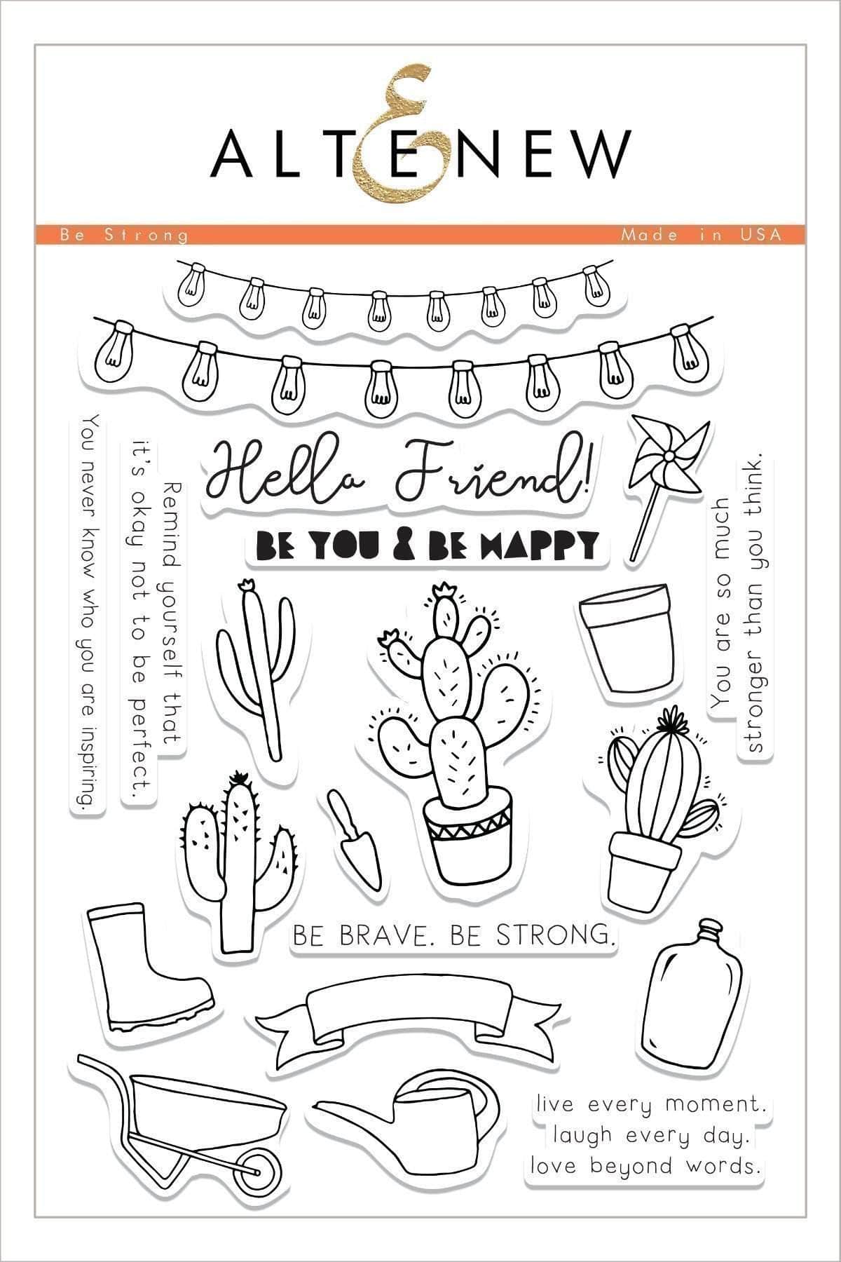 altenew-be-strong-stempel-stanzen-bundle-kaktus-set image 3