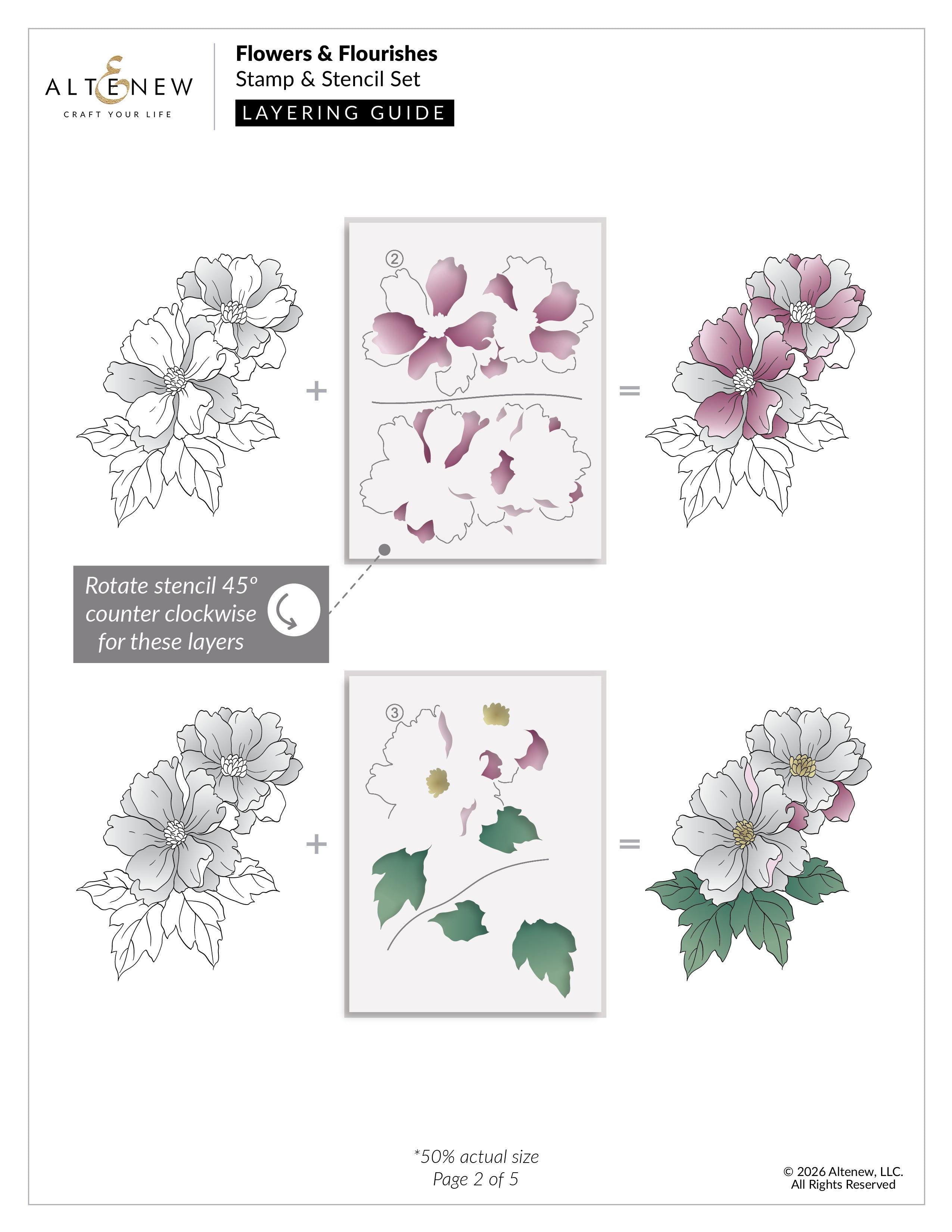 altenew-flowers-flourishes-stempel-schablonen-set image 4
