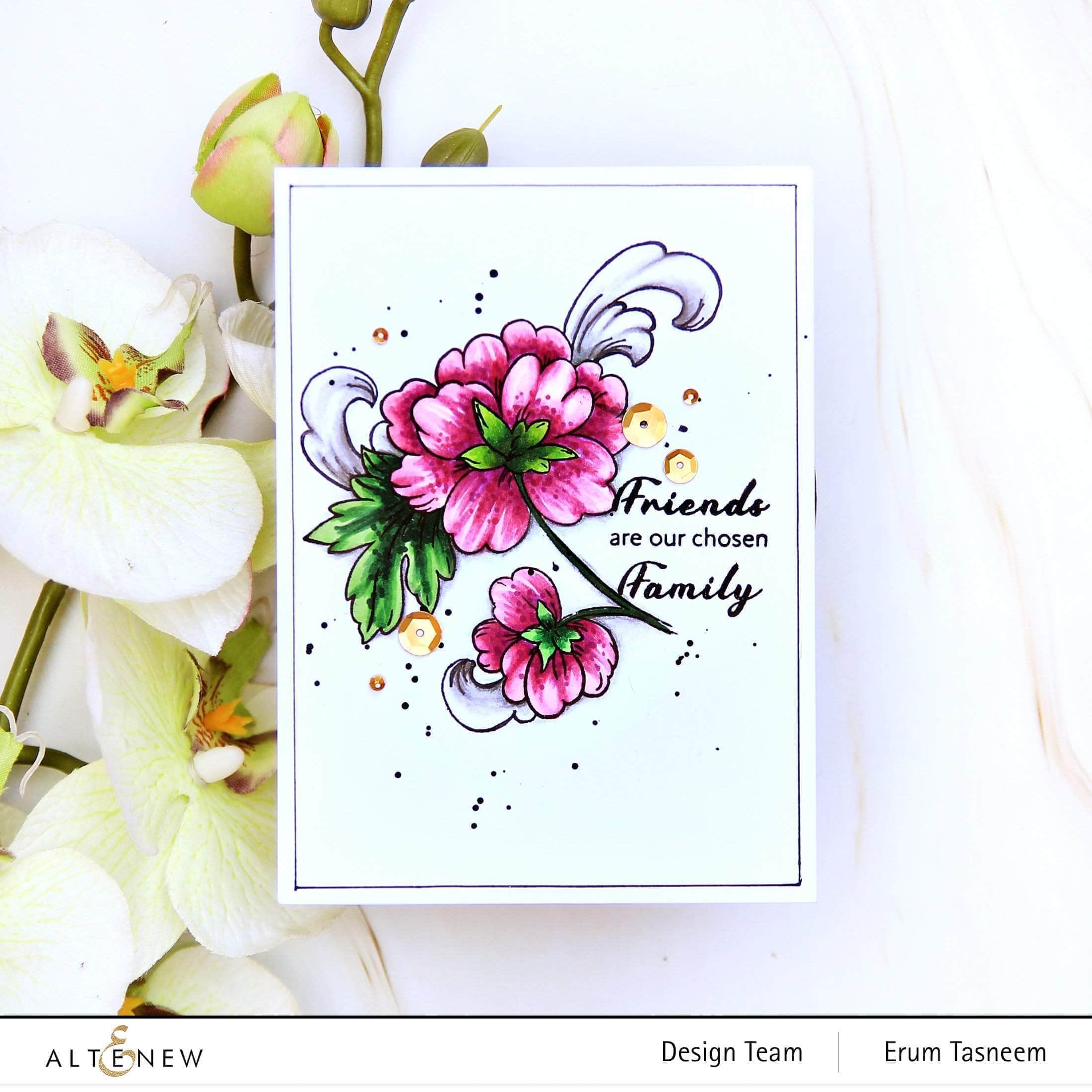 altenew-sisters-of-the-heart-stempelset-floral-15x20-cm image 5