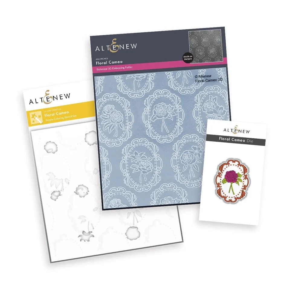 altenew-floral-cameo-complete-bundle-pr-gefolder-set image 1