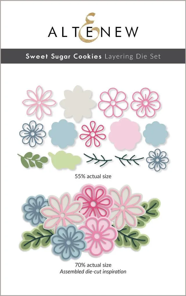 altenew-sweet-sugar-cookies-layering-die-set-blumen image 1