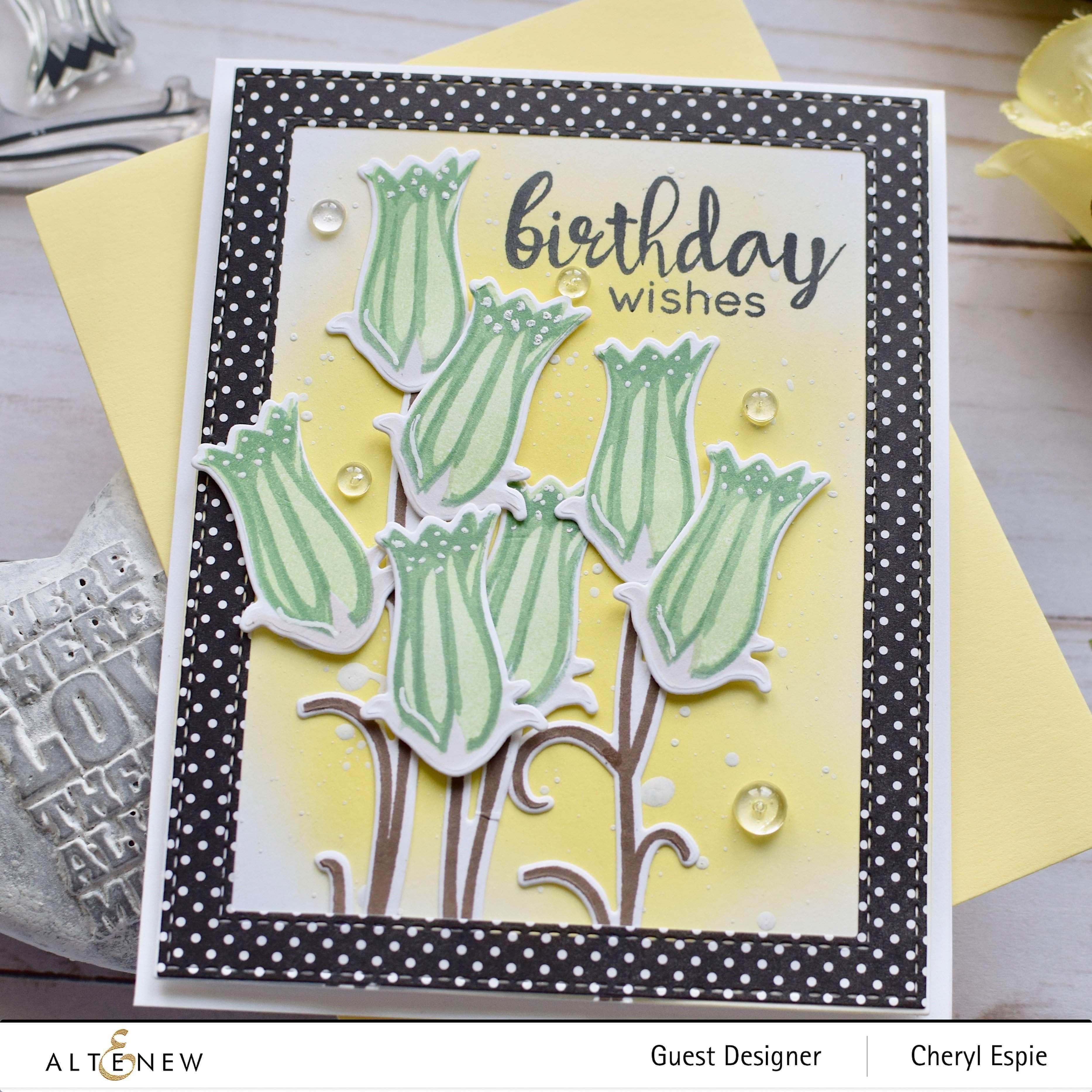 altenew-build-a-flower-bellflower-stempelset-stanzen-ink-bundle-floral image 6