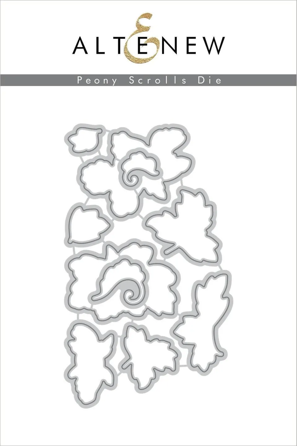 altenew-peony-scrolls-stanzen-stanzschablonen-floral-10tlg image 1