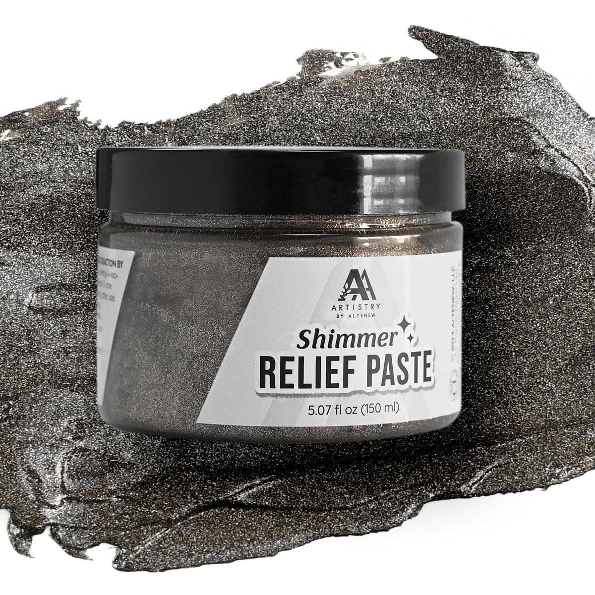 altenew-shimmer-relief-paste-smoky-quartz-strukturpaste-150ml image 1