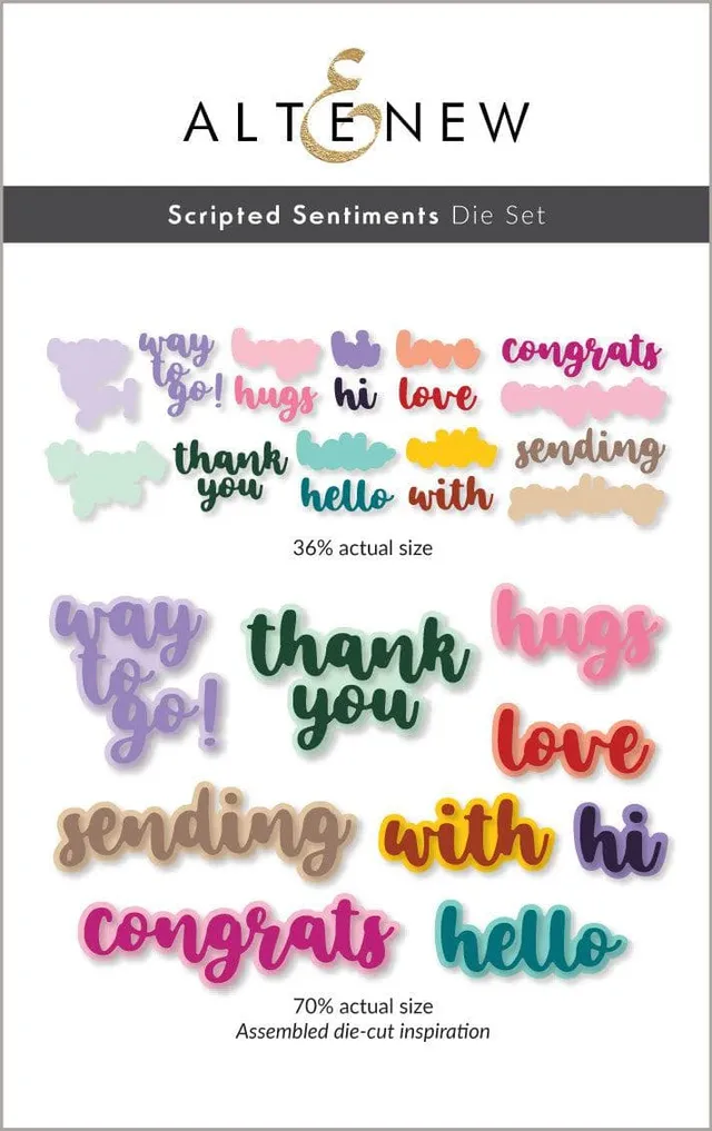 altenew-scripted-sentiments-die-set-stanzschablonen-18tlg image 1