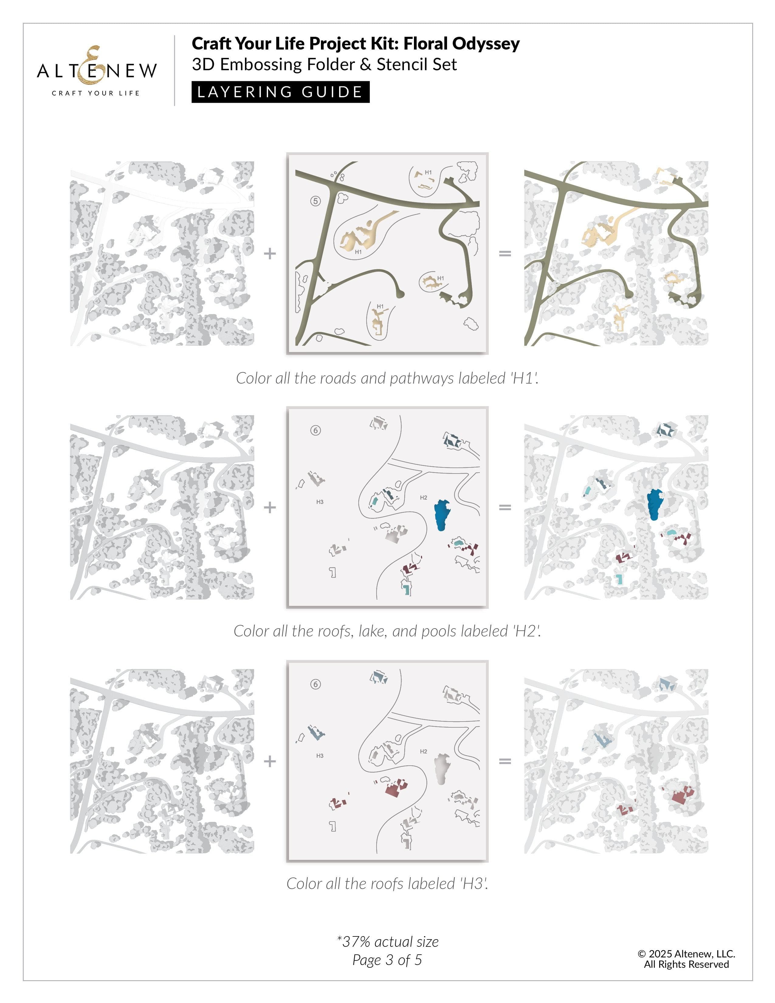 altenew-floral-odyssey-project-kit-stempel-schablonen-stanzen image 5