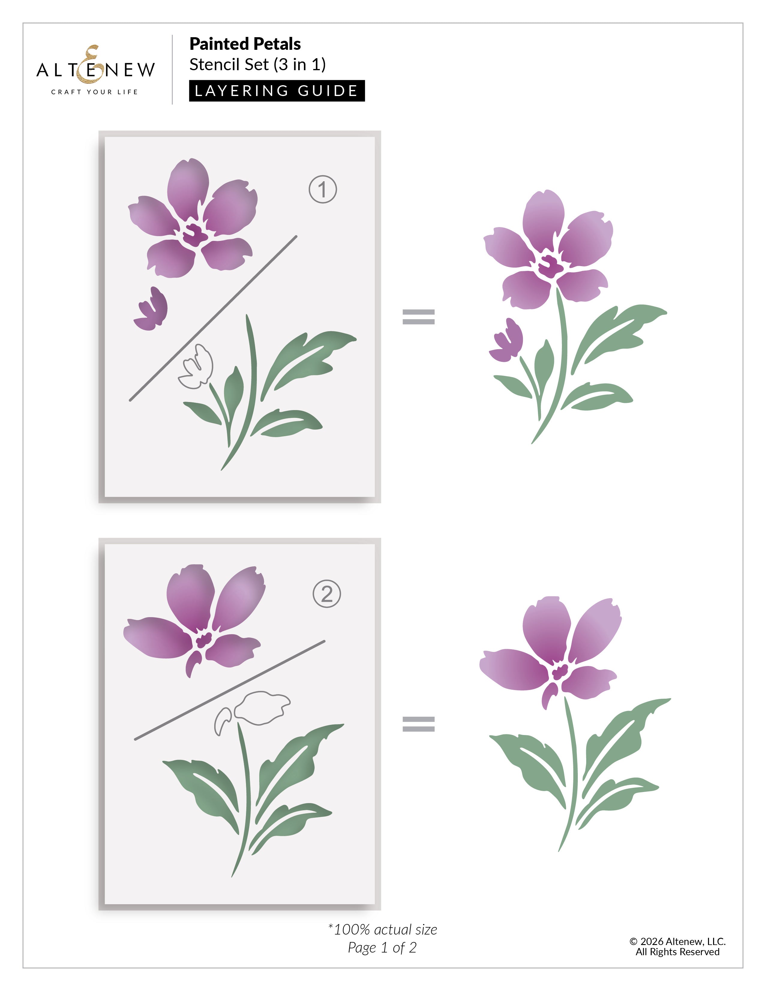 altenew-painted-petals-schablonenset-blumen-3in1 image 3