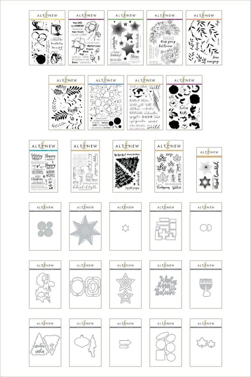 altenew-tis-the-season-stempel-stanzen-bundle-weihnachten image 1