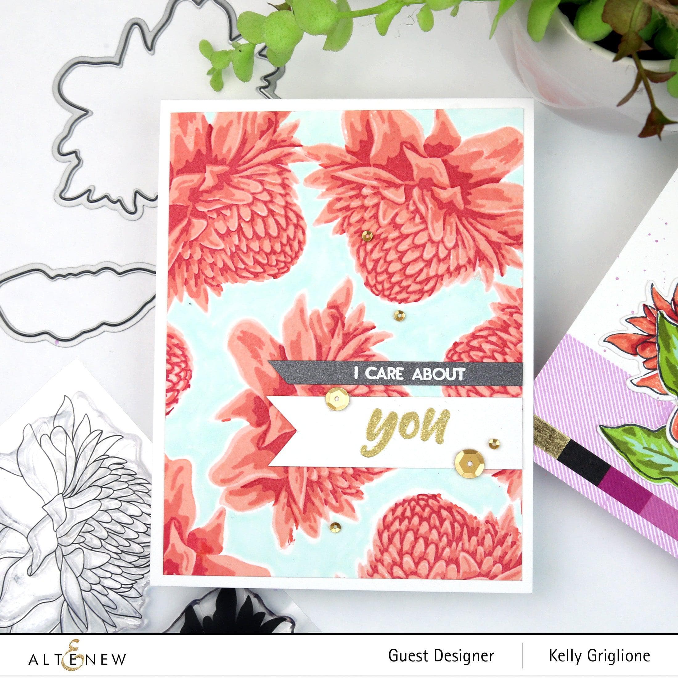 altenew-torch-ginger-stempel-stanzen-ink-bundle-blumen image 2