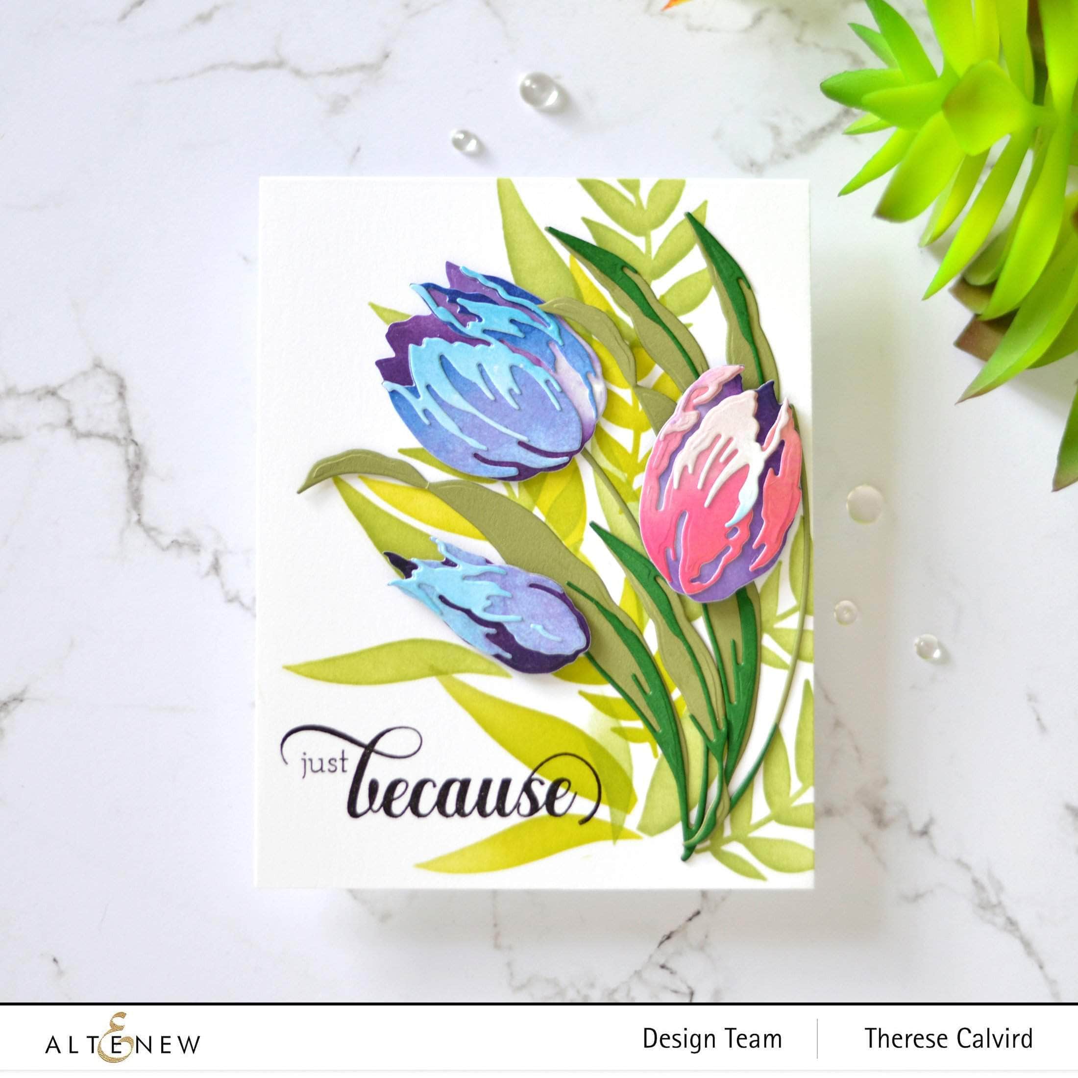altenew-craft-a-flower-tulip-stanzen-set-3-tulpen image 7