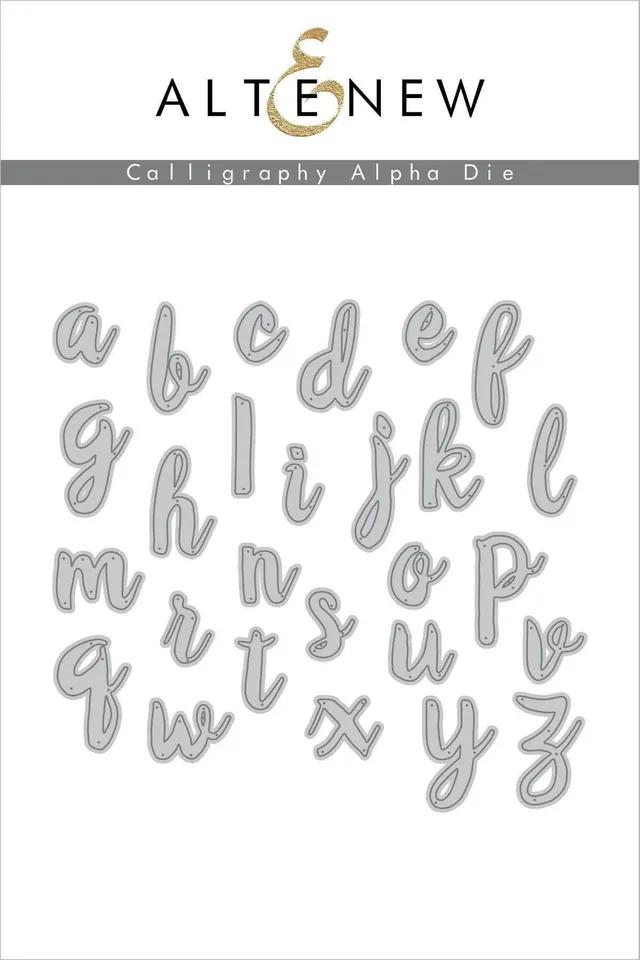 altenew-calligraphy-alpha-stanzschablonen-27-teilig-buchstaben image 1