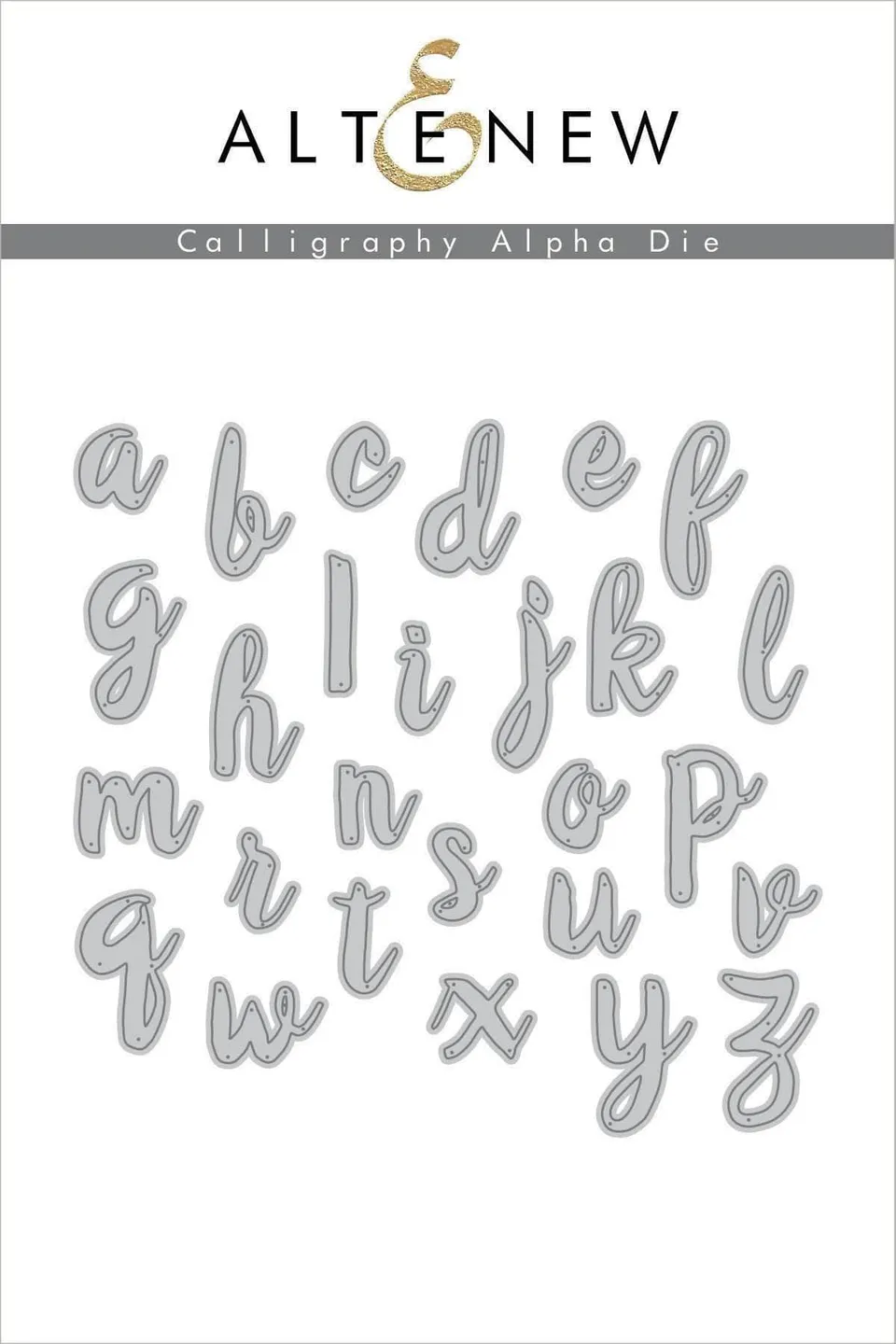 altenew-calligraphy-alpha-stanzschablonen-27-teilig-buchstaben image 1