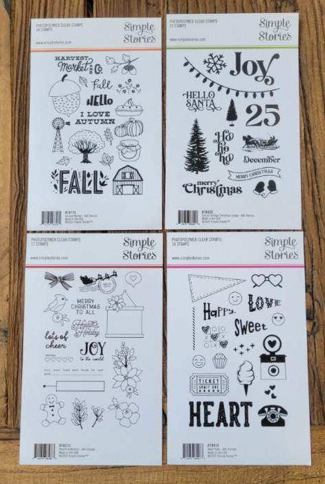 simple-stories-holiday-seasonal-stempel-bundle-4-sets image 1