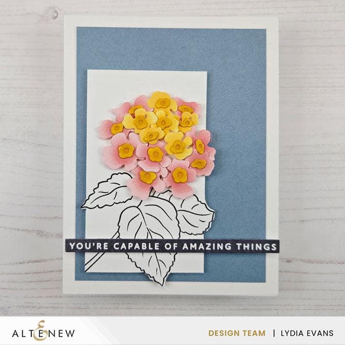 altenew-mini-delight-blooming-lantana-stempel-stanzen-set image 2
