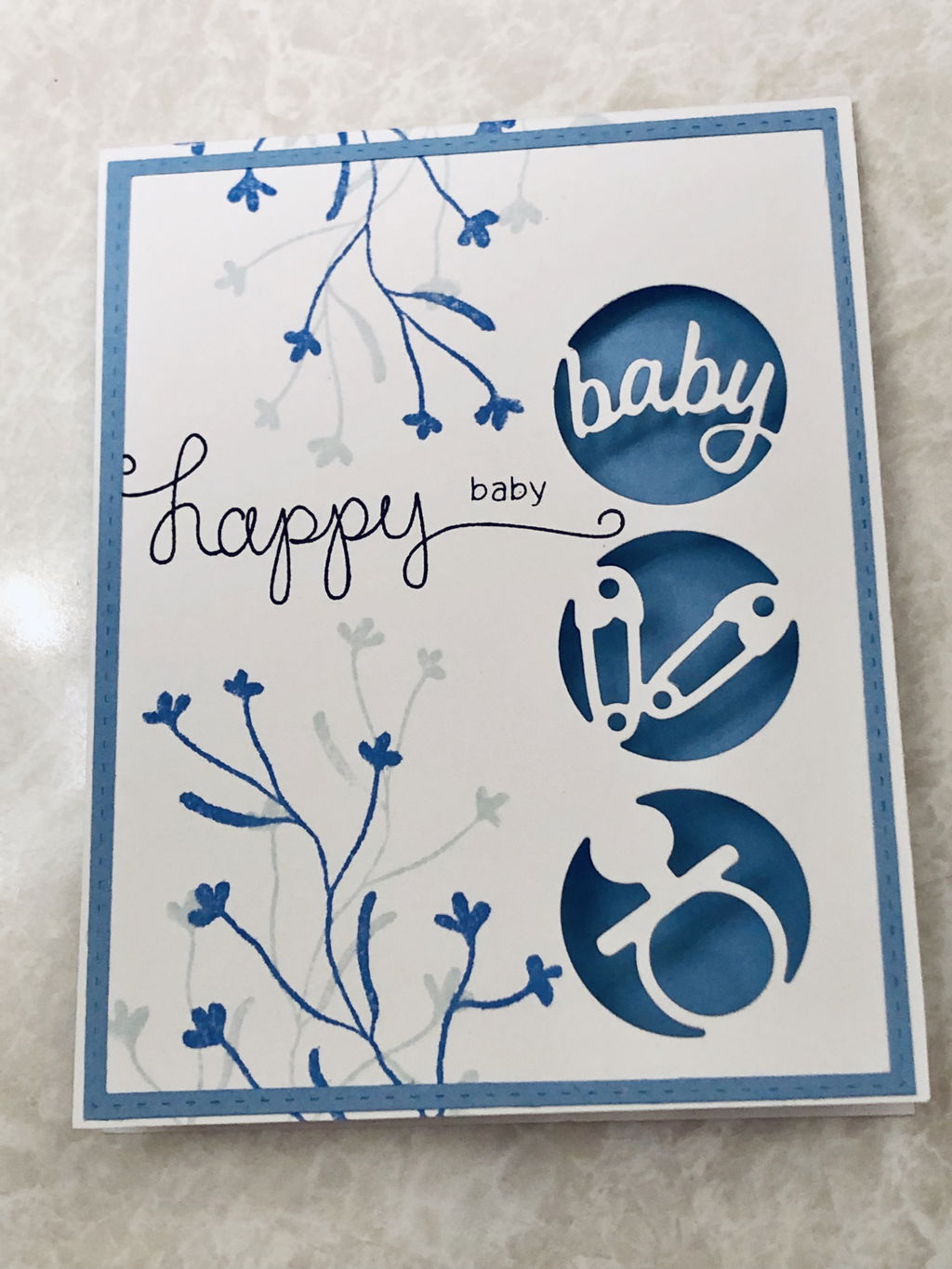 Stempel druckt klar