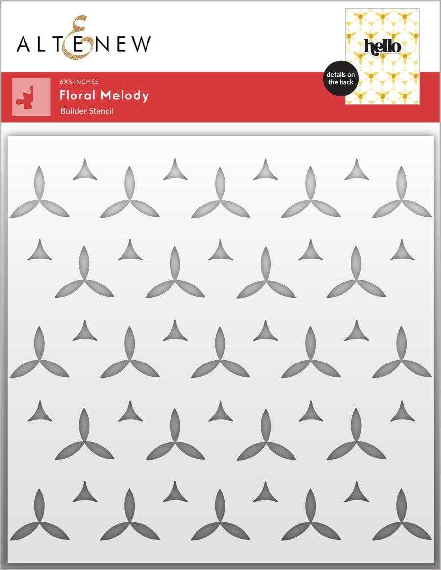 altenew-floral-melody-builder-stencil-schablone-15x15cm image 1