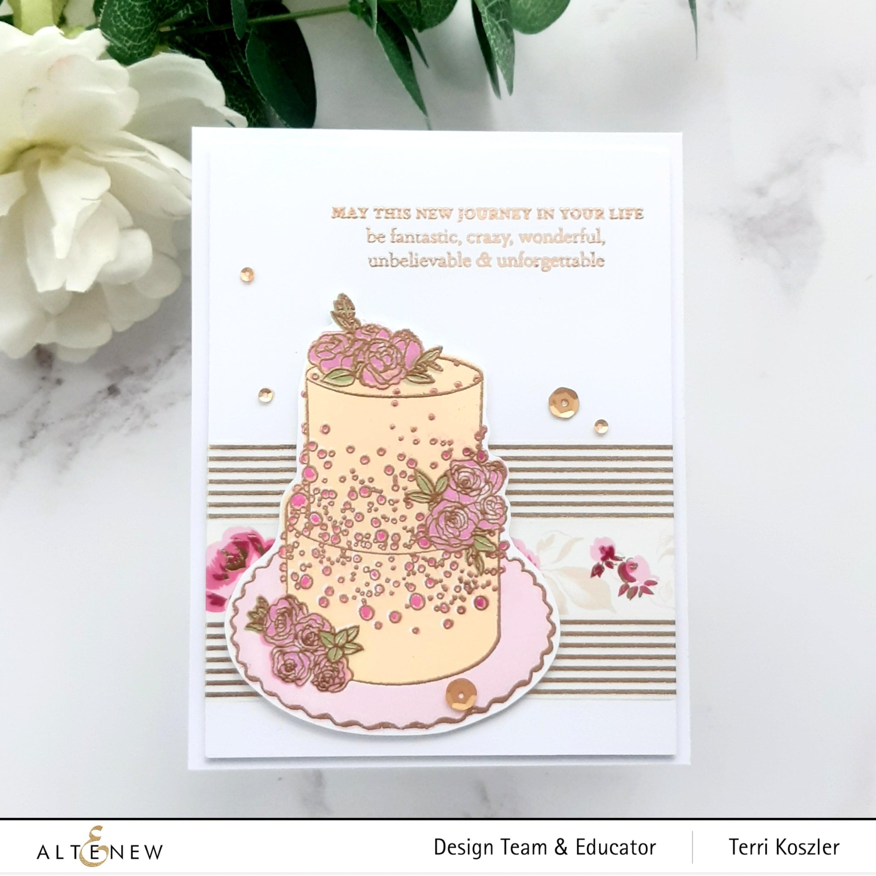 altenew-wedding-promises-stempelset-hochzeitstorte-17-teilig image 2