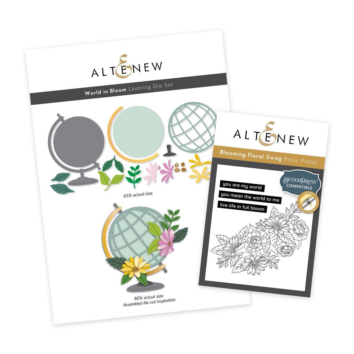 altenew-press-plates-blossoming-bliss-bundle-platte-dies image 1