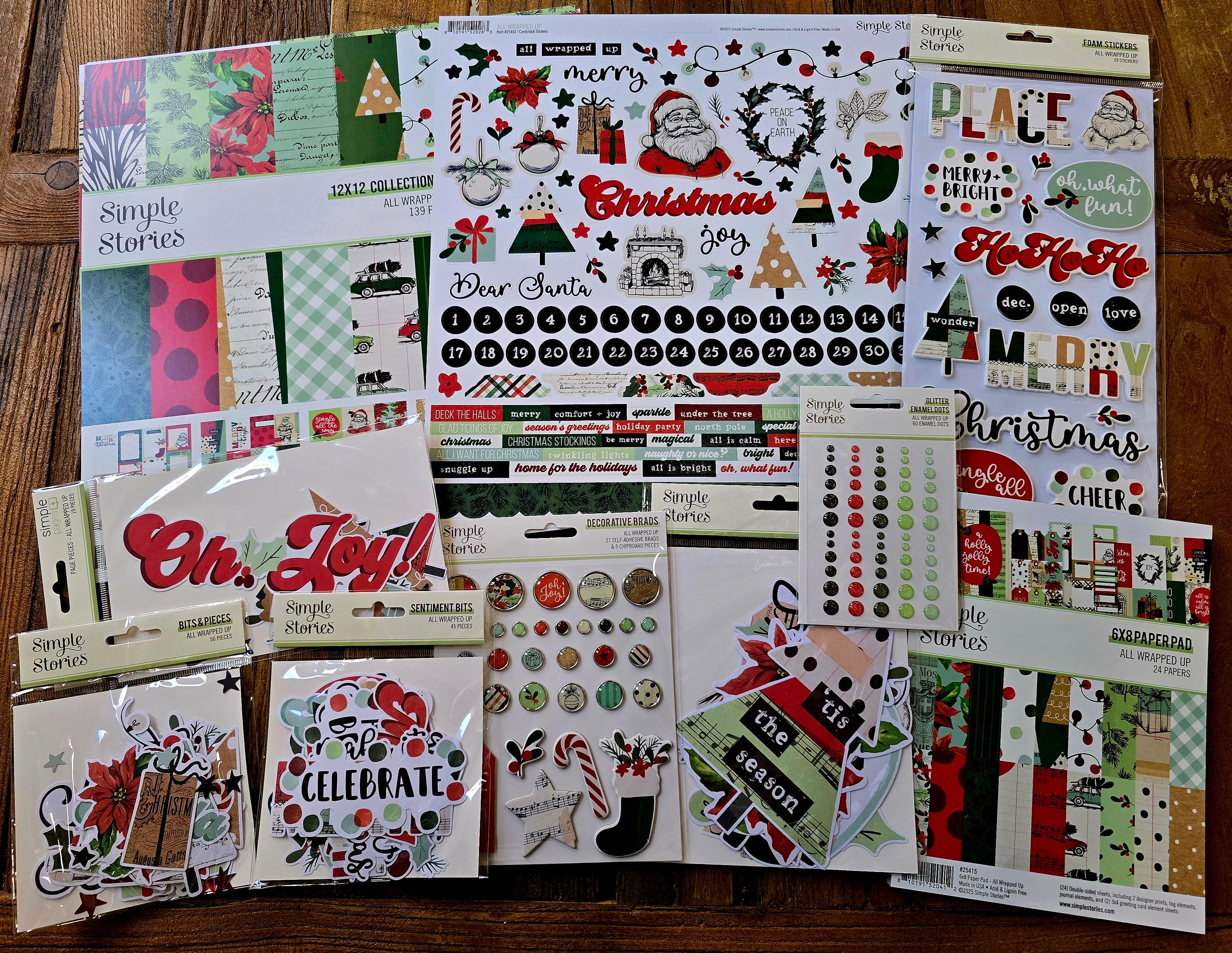 simple-stories-all-wrapped-up-scrapbook-bundle-weihnachten image 1