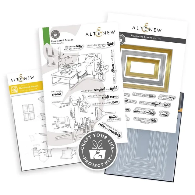 altenew-craft-your-life-illuminated-scenes-stempelset-project-kit image 1