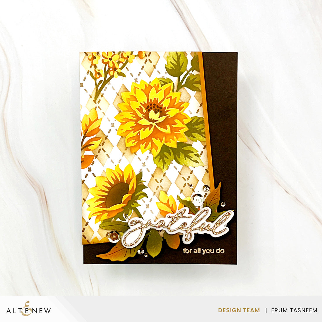 altenew-stencil-art-botanical-argyle-stanzenset-3-tlg image 2