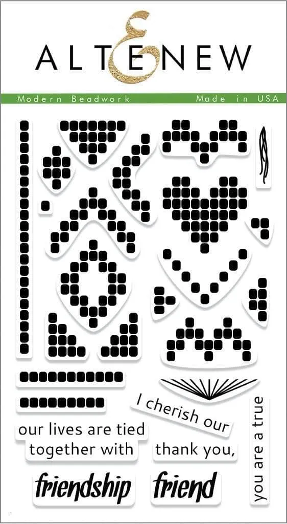 altenew-modern-beadwork-stempelset-transparent-4x6-zoll image 1